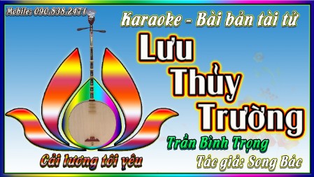 Karaoke bài bản tài tử Lưu thủy trường